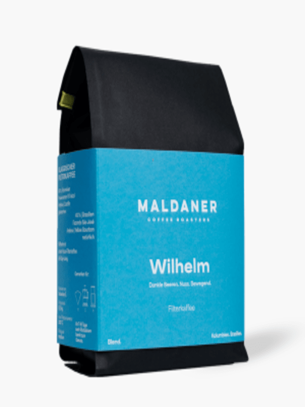 Maldaner Coffee Wilhelm Arabica Blend Gemahlen 250g