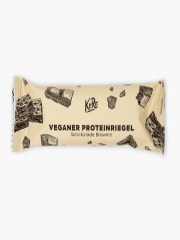 KoRo Veganer Proteinriegel Schokolade Brownie 55g