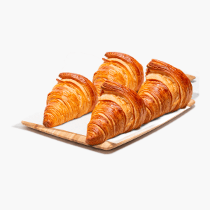 De Stadsbakkerij Croissants 2st 60g 2x