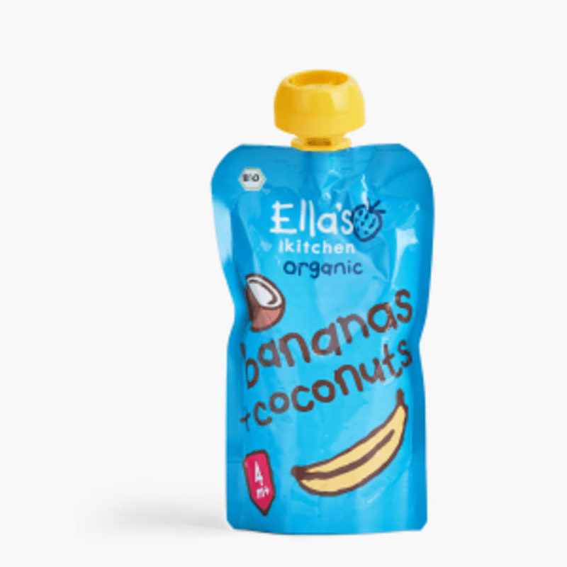 Ella's Kitchen Organic Bananas + Coconuts 4+ Maanden 120g