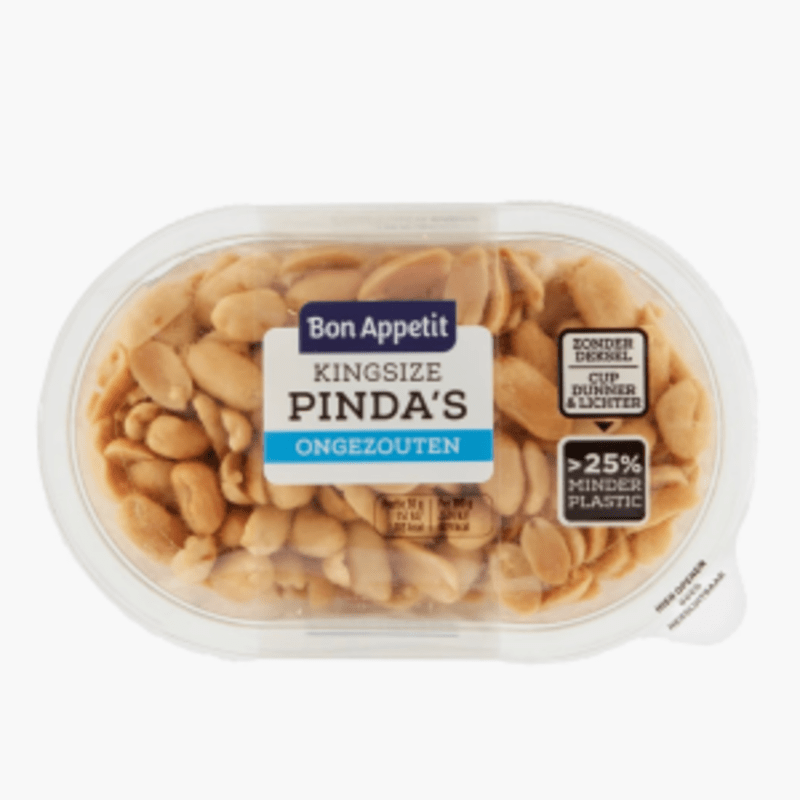 Bon Appetit pinda's ongezouten 275g