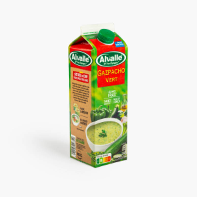 Alvalle - Soupe froide Gazpacho vert (1l)