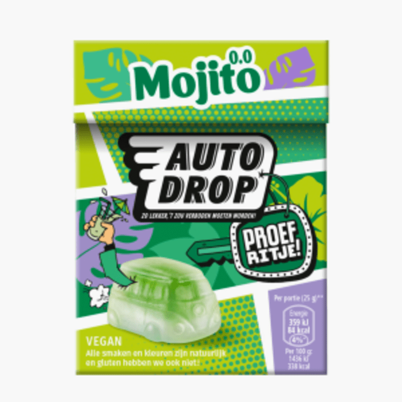 Autodrop Proefritjes Moijito 250g