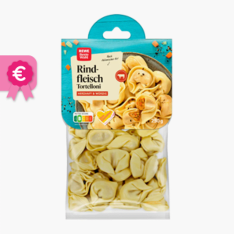 Rewe Beste Wahl Tortelloni Rindfleisch 250g