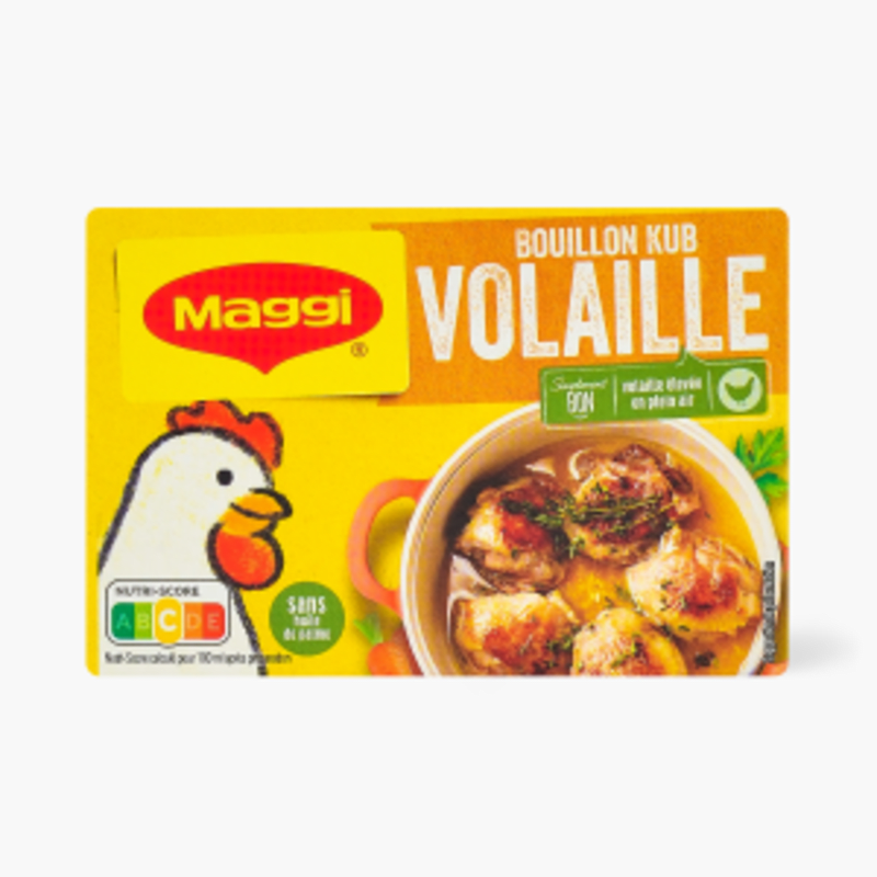 Maggi - Cube de bouillon de volaille x8 (80g)