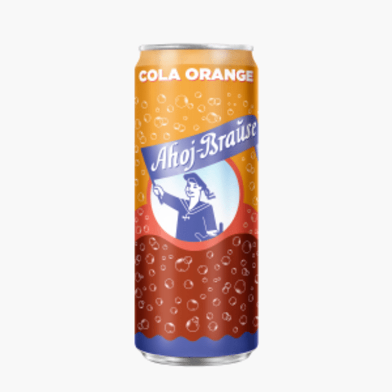 Ahoj Brause Cola & Orange 0,33l Dose