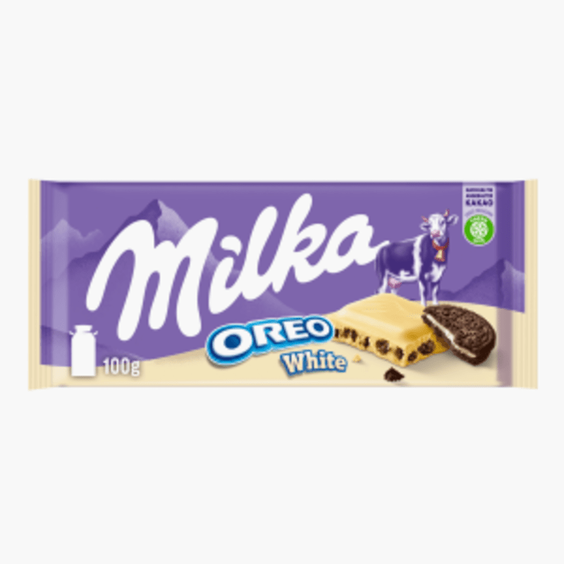 Milka Oreo White 100g