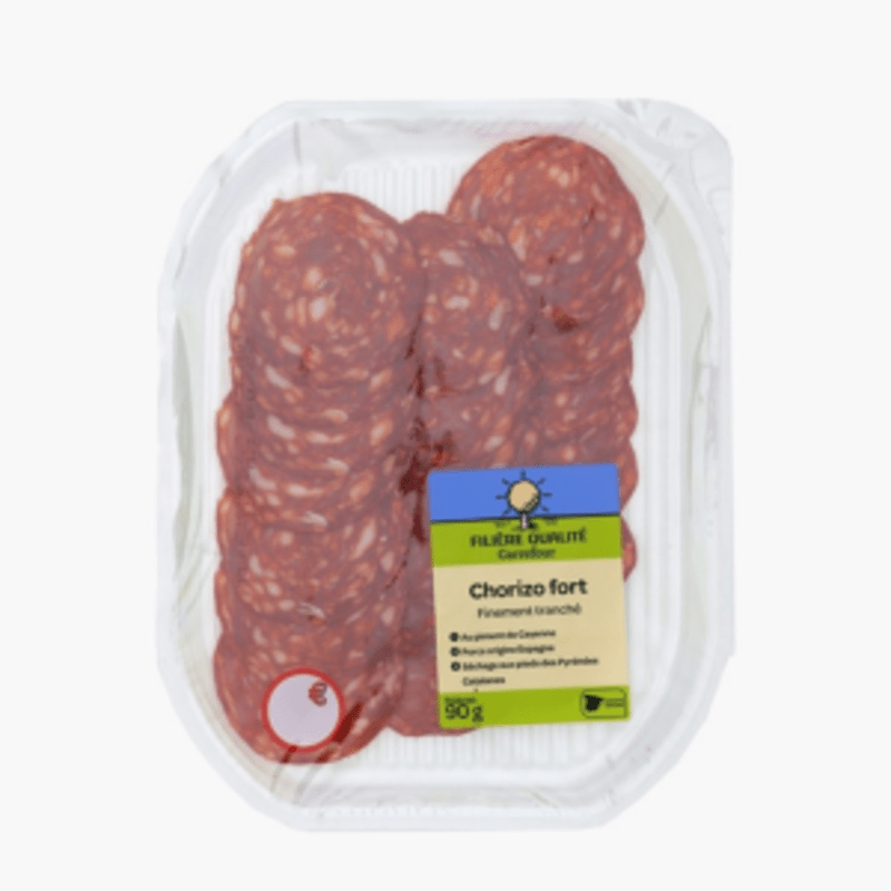 Chorizo fort - Carrefour (90g)