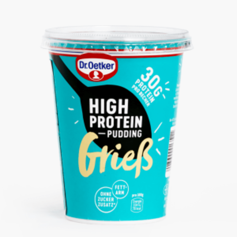 Dr.Oetker High Protein Pudding Grieß 400g