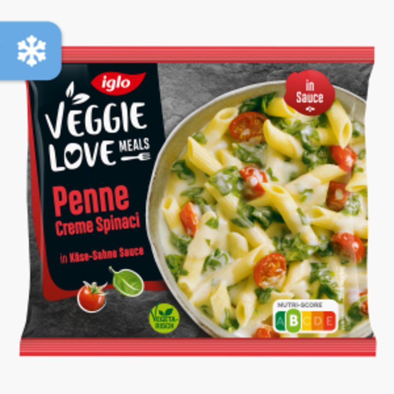 Iglo Penne Creme Spinaci 450g