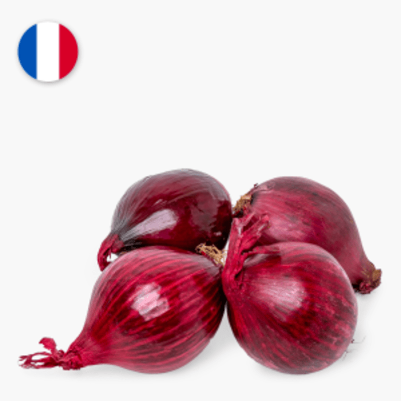 Oignons rouges - 500 g (Ile de France)