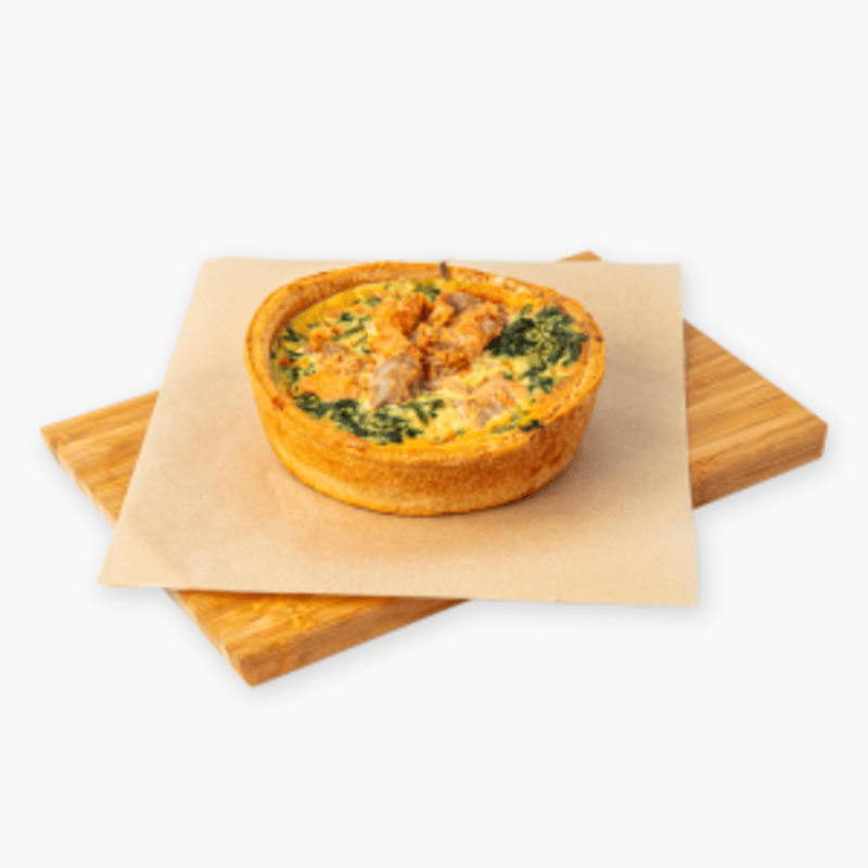 Rachel's - Quiche au saumon fumé et aux épinards (330g)