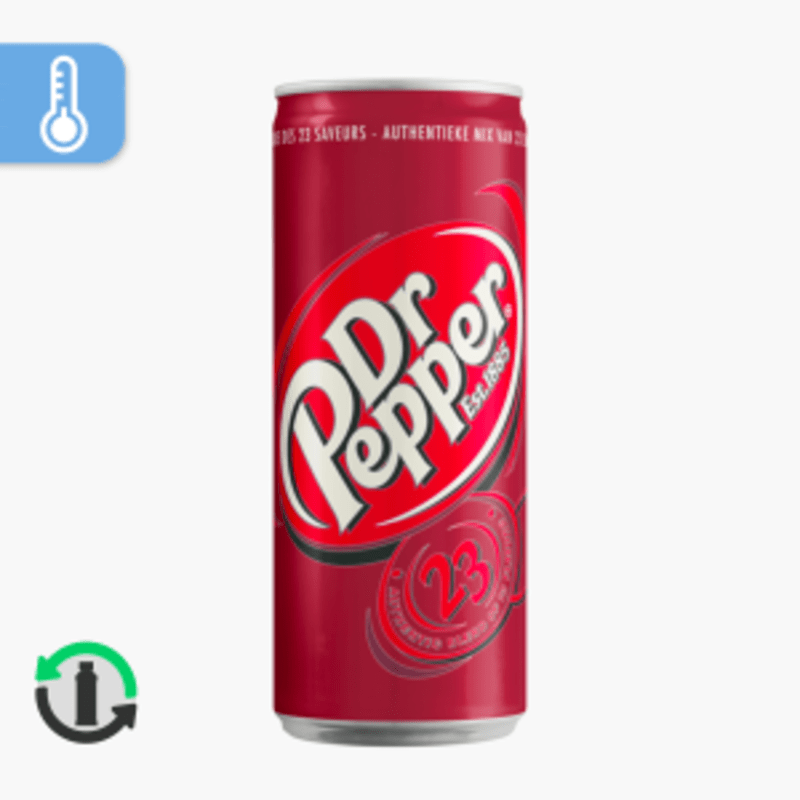 Dr. Pepper can 33cl