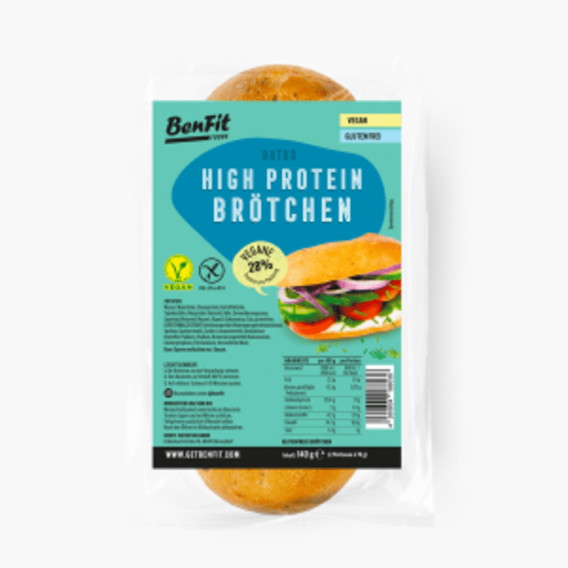 BenFit Protein Brötchen glutenfrei & vegan 2 Stk. 140g
