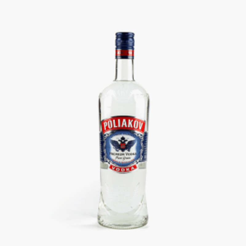 Poliakov - Vodka - Pure grain triple distilled 37,5% (1l)