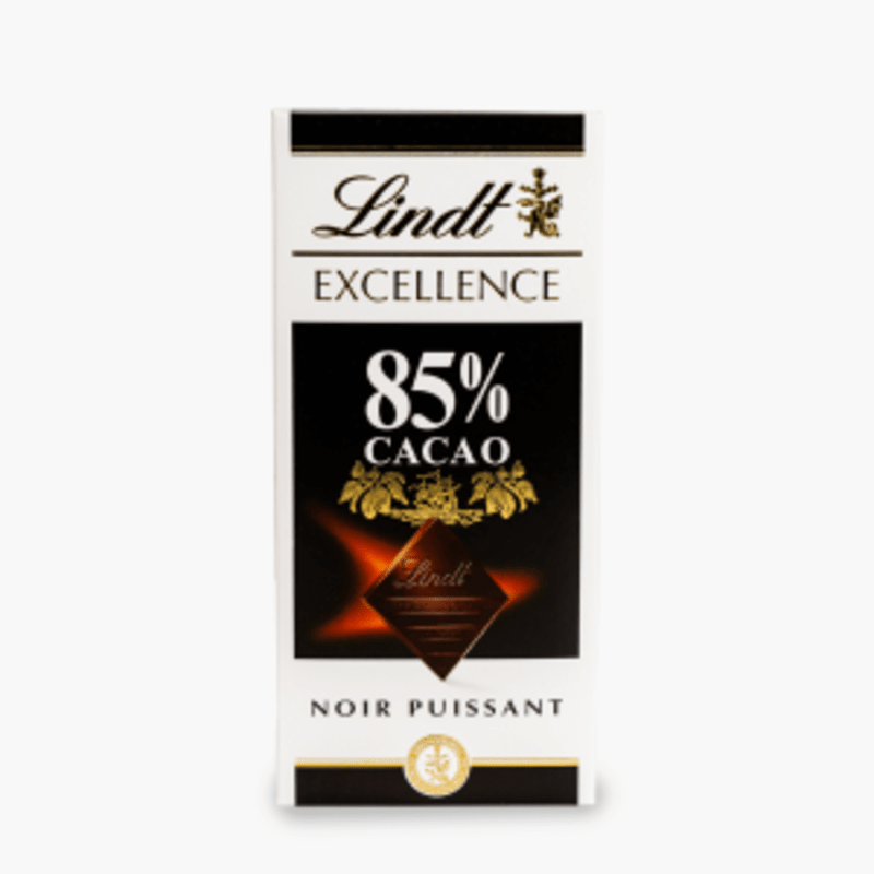 Lindt - Chocolat noir 85% cacao (100g)