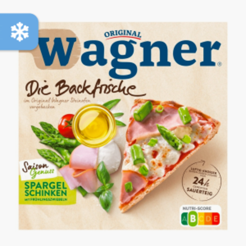 Original Wagner Die Backfrische Spargel Schinken 350g