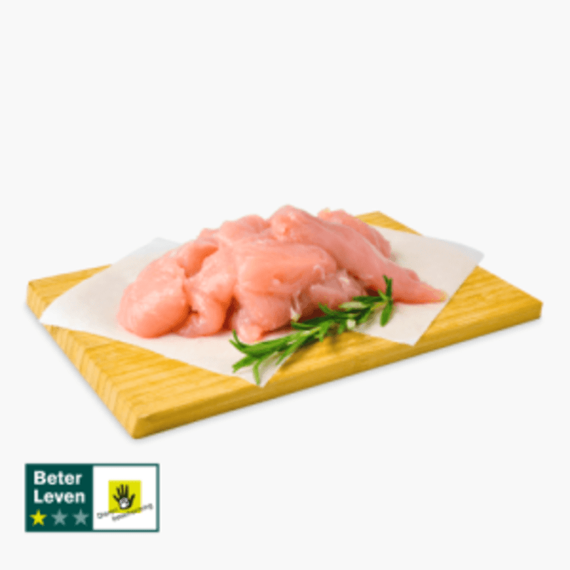 Kipfilet blokjes 200g