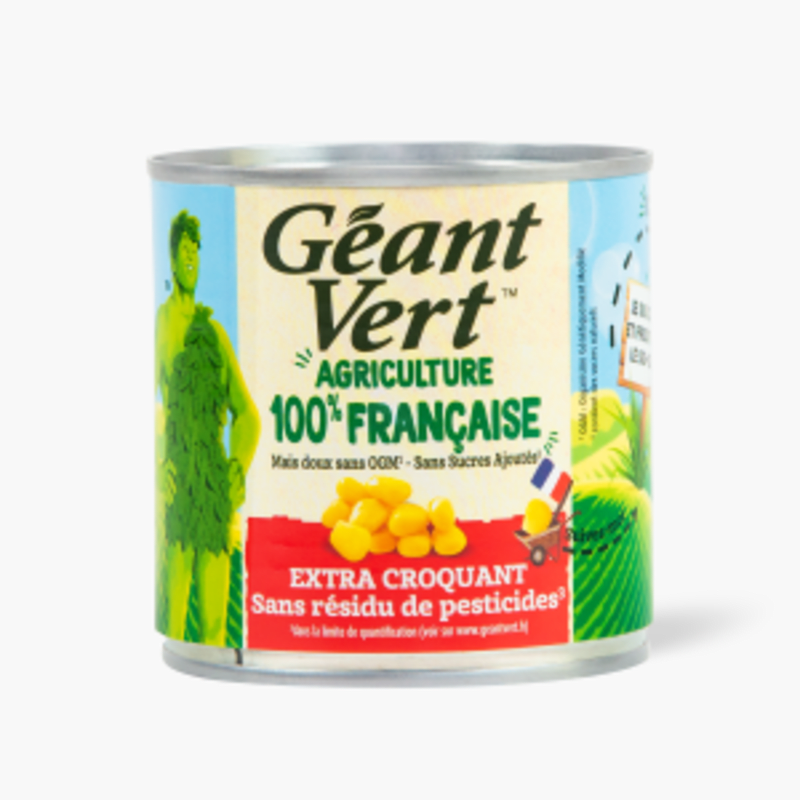 Géant Vert - Maïs doux extra croquant (285g)