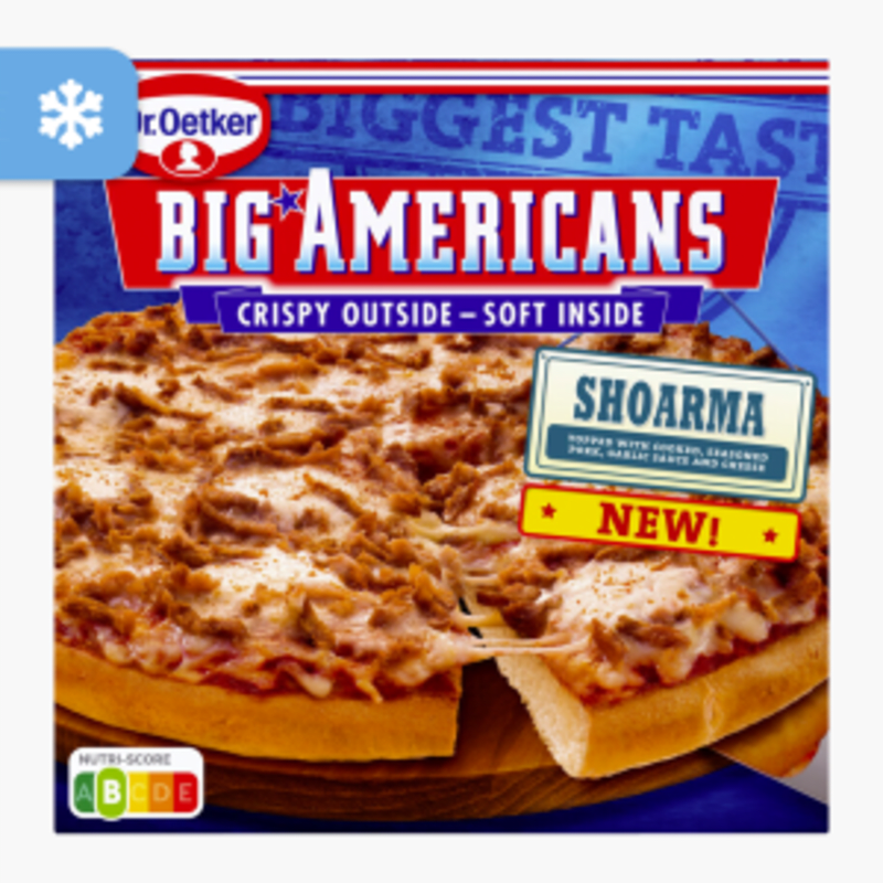 Dr. Oetker Big Americans shoarma 415g