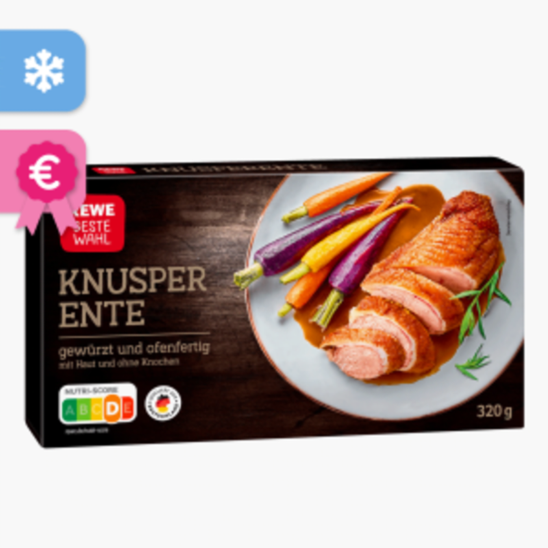 Rewe Beste Wahl Knusperente 320g