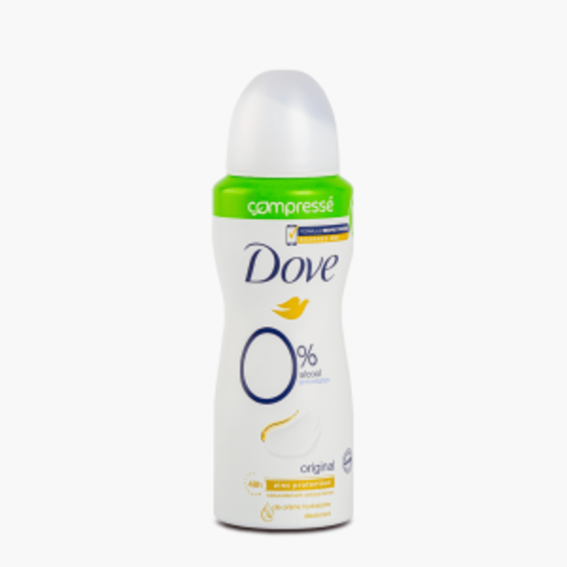 Dove - Déodorant spray 0% original (100ml)