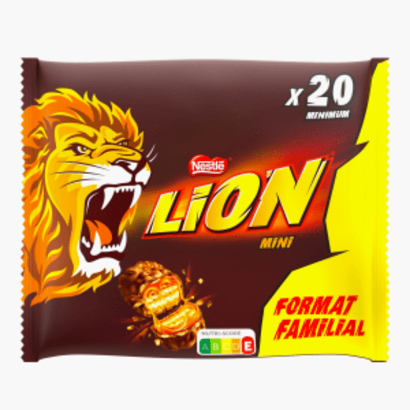 Lion - Pack x20 barres (385g)