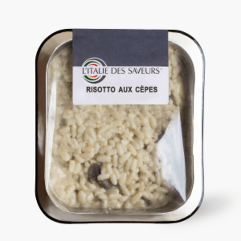 L'Italie des saveurs - Risotto aux cèpes (300g)