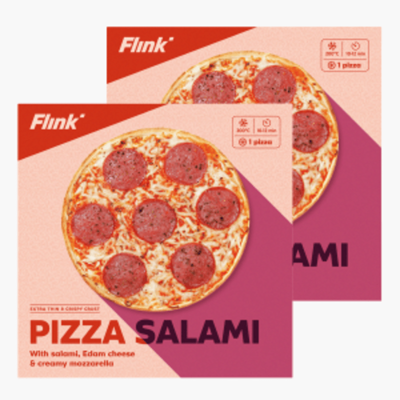 Flink Pizza Salami 320g 2x