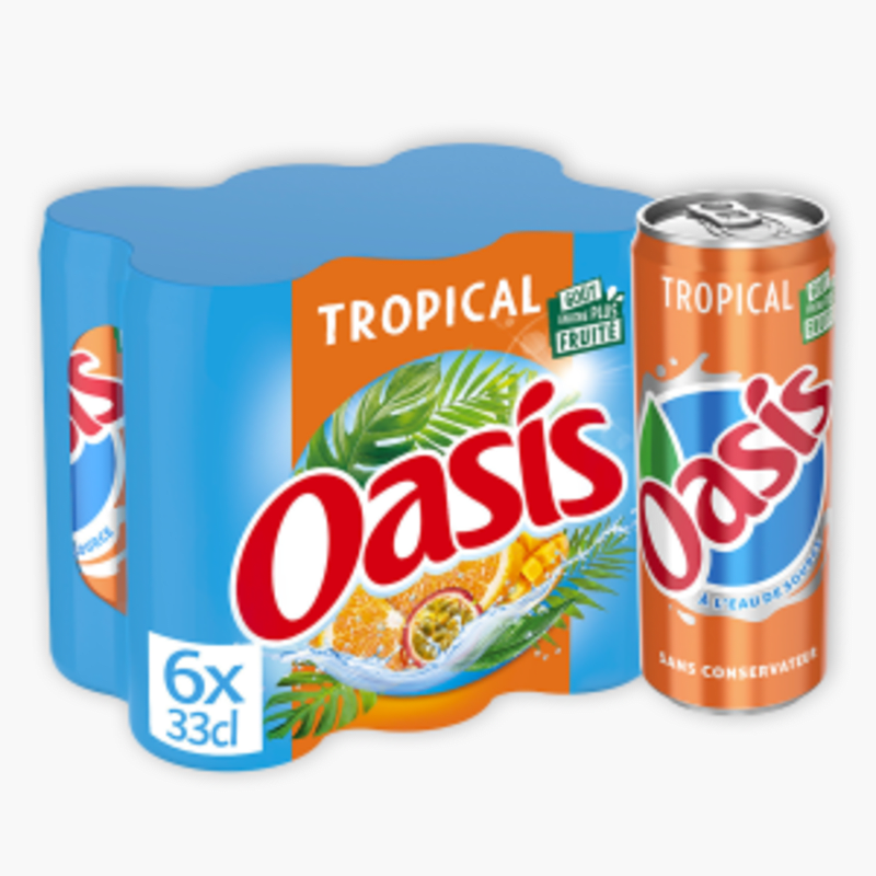 Oasis - Tropical (6x33cl)