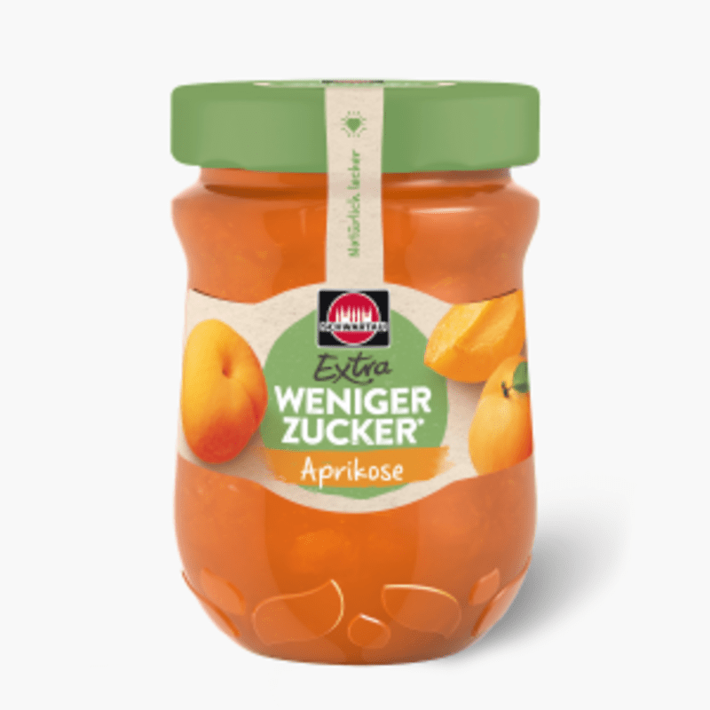 Schwartau Weniger Zucker Aprikose 300g