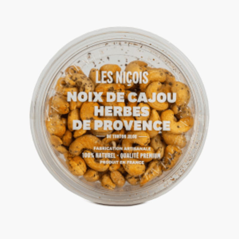 Les niçois - Noix de cajou aux herbes de Provence (110g)