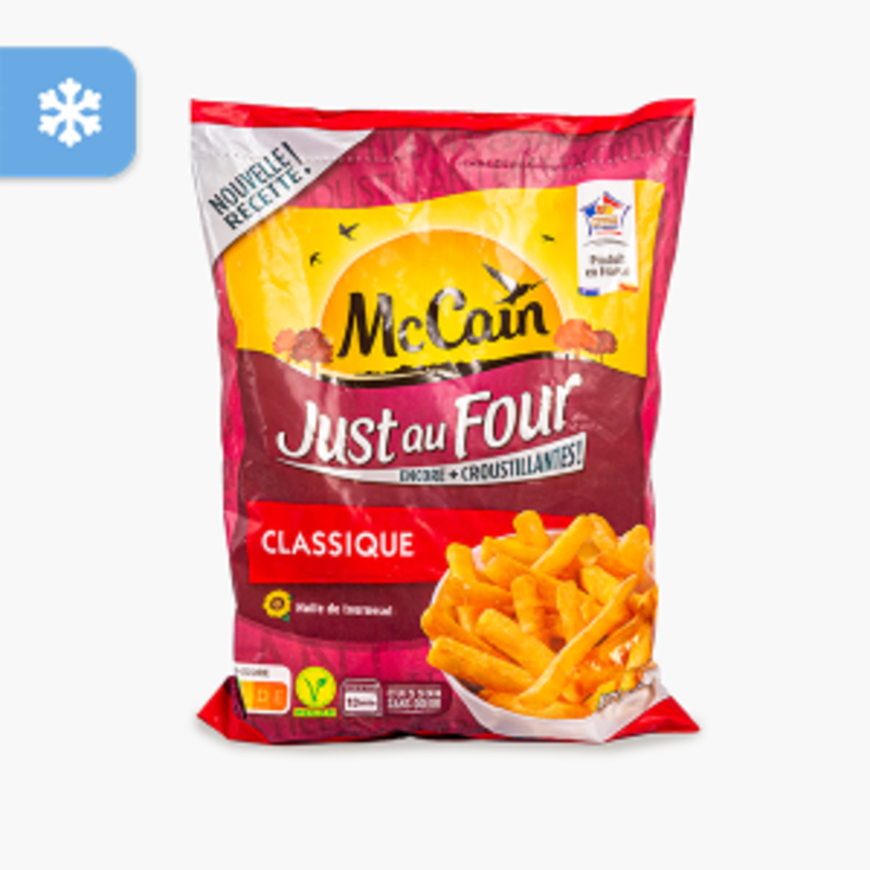 McCain - Frites Just au four classiques (875g)