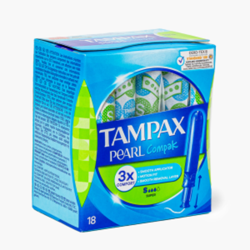 Tampax compak Pearl super (x18)