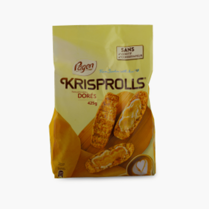 Krisprolls - Pains suédois dorés (425g)