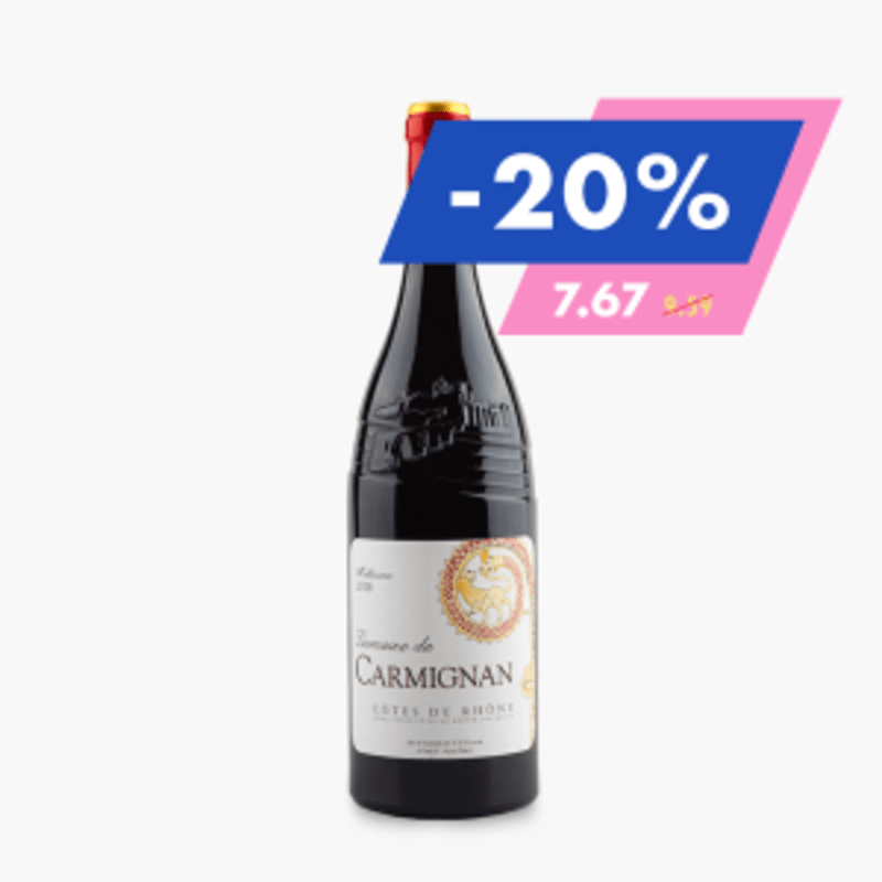 Côtes du Rhône Rouge 2018 Domaine de Carmignan 75cl 13%