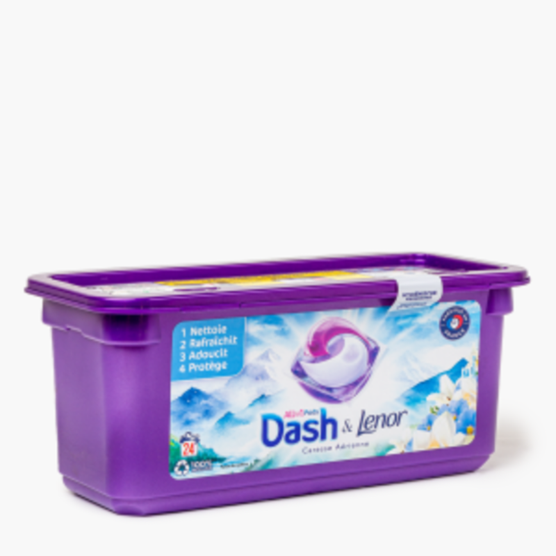 Dash - Lessive en capsule Pods (x24)