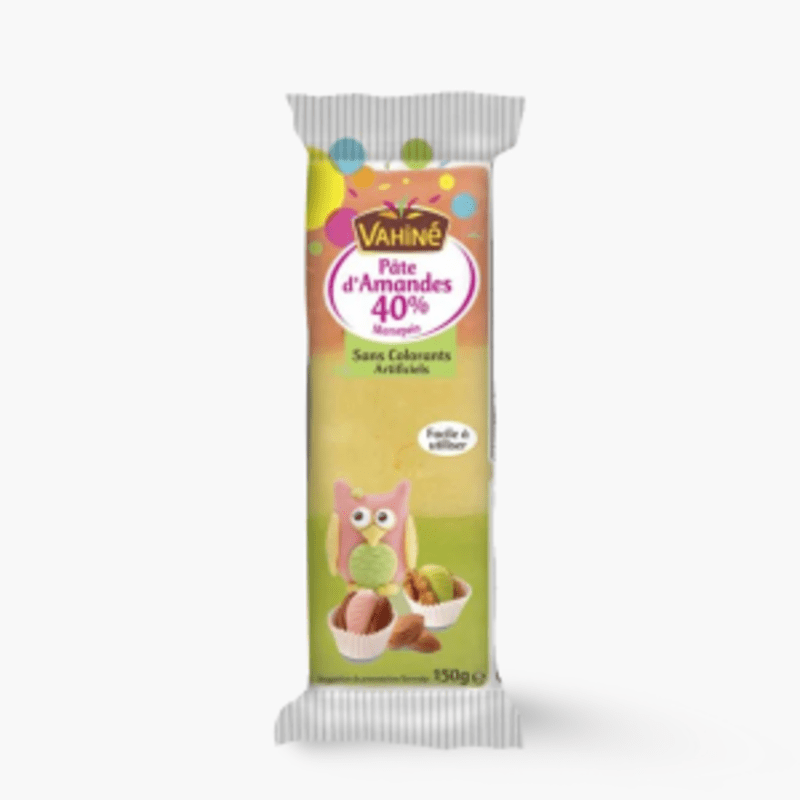 Vahiné - Pâte d'amandes tricolore (150 g)