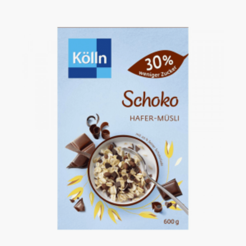 Kölln Müsli Schoko 30% weniger Zucker 600g