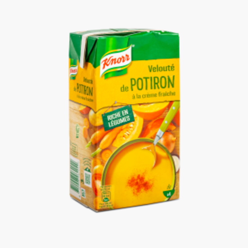 Knorr - Velouté de potiron à la crème fraîche (1l)