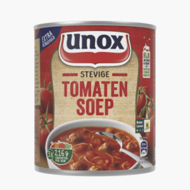 Unox Soep in Blik Tomaat 800ml