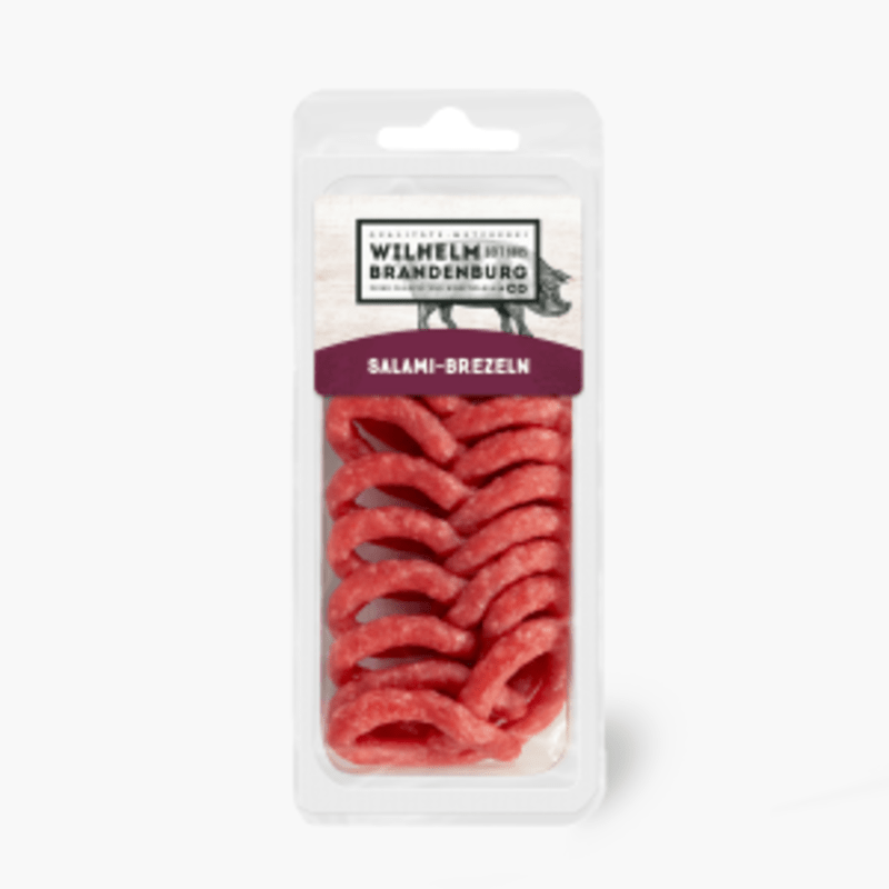 Wilhelm Brandenburg Salami in Brezelform 80g