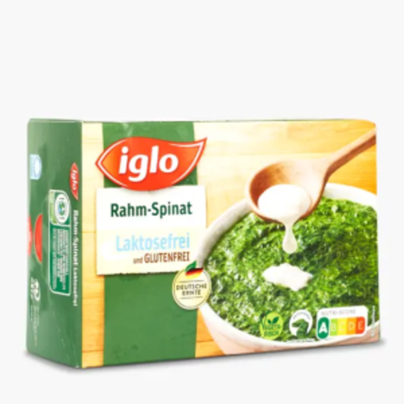 Iglo Rahm-Spinat Laktosefrei 550g