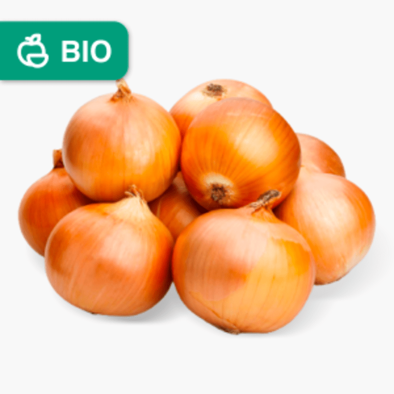 Oignons jaunes bio - 1 kg (Italie)