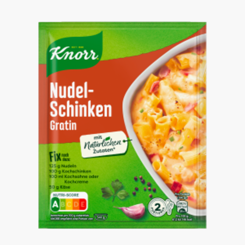 Knorr Fix Nudel-Schinken Gratin 28g