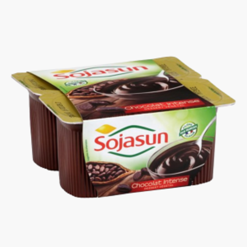 Sojasun - Dessert végétal soja chocolat (4x100g)