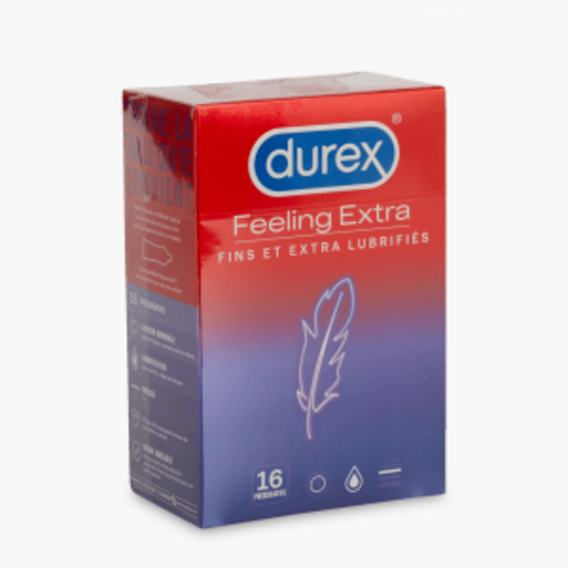 Durex - Préservatifs fins Feeling Extra (x16)