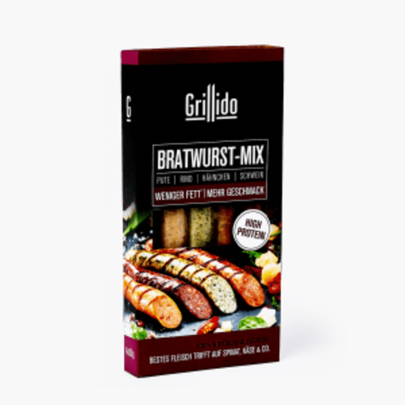 Grillido Bratwurst Gourmet-Mix 240g