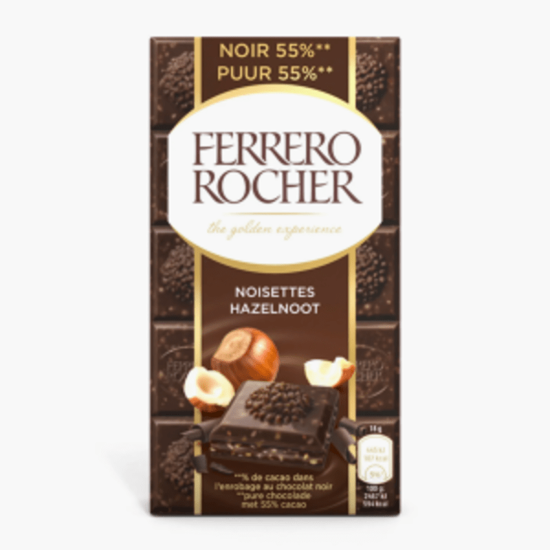 Ferrero Rocher Tafel Zartbitter 90g