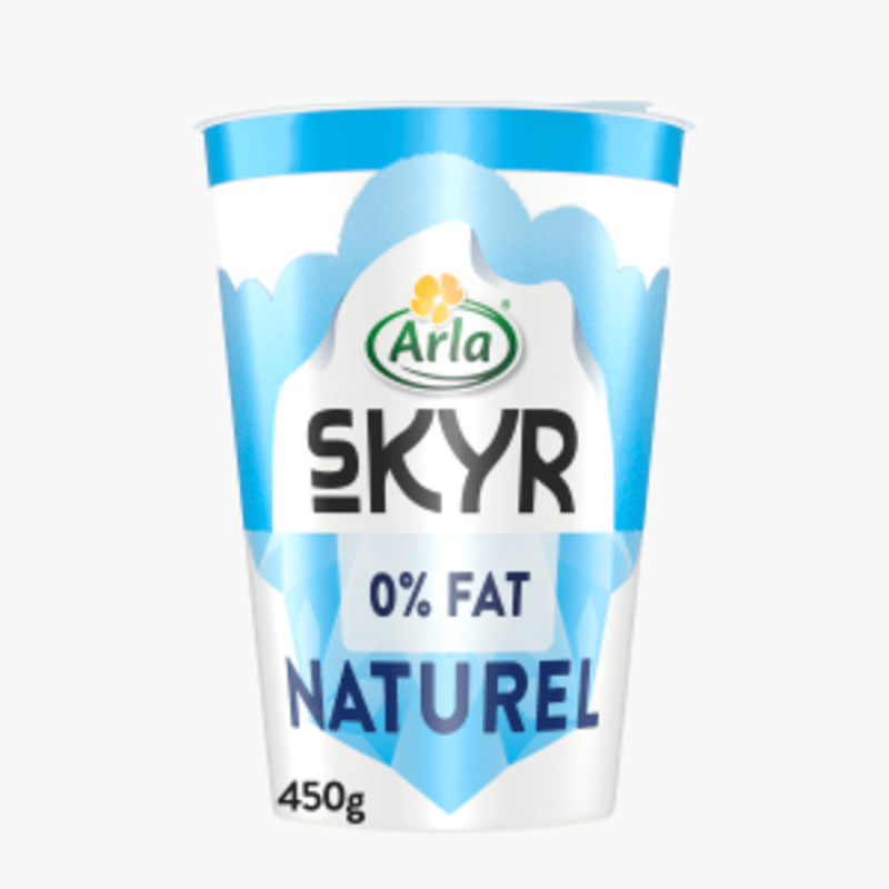 Arla Skyr naturel yoghurt 0% vet 450g